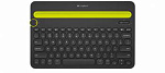 989489 Клавиатура Logitech для универсальная Multi-Device K480 черный (920-006368)