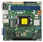 1000576784 Системная плата MB Supermicro MBD-X11SCL-IF-O (X11SCL-IF,SKT LGA1151,2x DDR4-2666MHz ECC UDIMM,C242 PCH)