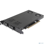 Procase P2-102-M2-BK Корзина 2*M.2 NVMe Gen4 SSD(length 2242/2260/2280),PCIe x4 NVMe and PCIe-AHCI M.2 SSD (черный) hotswap mobie rack module (1x exp