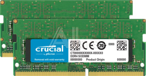 1290459 Модуль памяти для ноутбука 64GB PC21300 DDR4 SO KIT2 CT2K32G4SFD8266 CRUCIAL