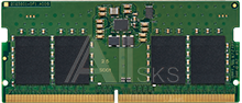 KVR48S40BS6-8 Kingston DDR5 8GB 4800MT/s SODIMM CL40 1RX16 1.1V 262-pin 16Gbit