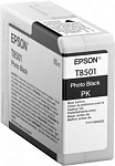 1037236 Картридж струйный Epson T8501 C13T850100 фото черный (80мл) для Epson SureColor SC-P800