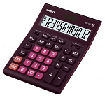 1077303 Калькулятор настольный Casio GR-12C-WR бордовый 12-разр.