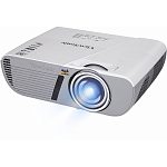 Проектор ViewSonic PJD5553LWS DLP, WXGA 1280x800, 3200Lm, 20000:1, 2*VGA, HDMI, mini-USB, 3D Ready, 2W speaker, Short-throw, Noise 27dB (Eco), 2.51кг,