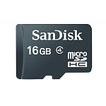 1242508 Карта памяти MICRO SDHC 16GB CLASS4 SDSDQM-016G-B35 SANDISK