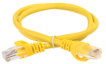 PC05-C5EU-1M5 ITK Коммутационный шнур (патч-корд), кат.5Е UTP, 1,5м, желтый