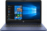 1186498 Ноутбук HP 11-aj0001ur Celeron N4000/4Gb/eMMC64Gb/Intel UHD Graphics 600/11.6"/SVA/HD (1366x768)/Windows 10/blue/WiFi/BT/Cam