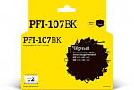1496716 Картридж лазерный T2 IC-CPFI-107BK PFI-107BK PFI-107BK черный для Canon imagePROGRAF iPF-670/iPF-680/iPF-685/iPF-770/iPF-780/iPF-785