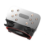 1867839 PCCooler GI-H58U CORONA R LGA2066/2011/1366/115X/775/AM4/3/3+/AM2/2+/FM1/2/2+ (TDP 240W, 120mm PWM SilentPro Red LED FAN, 5 тепловых трубок 8мм, 1000-