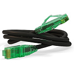 11067365 Кабельная сборка Hyperline PC-LPM-UTP-RJ45-RJ45-C6a-5M-LSZH-BK Патч-корд U/UTP, Cat.6a (100% Fluke Component Tested), 10G, LSZH, 5м, черный