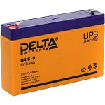 1465652 Delta HR 6-9 (634W) (9 А\ч, 6В) свинцово- кислотный аккумулятор
