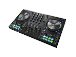 148144 DJ контроллер [26660] Native Instruments [Traktor Kontrol S3] 4-х канальный, для Traktor Pro/DJ, 16 RGB пэдов, аудио интерфейс 24бит/96кГц, 2-х каналь