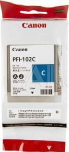 839788 Картридж струйный Canon PFI-102C 0896B001 голубой (130мл) для Canon iPF510/605/610/650/655/750/760/765