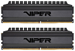 Patriot Viper Blackout DDR4 16GB (8GB*2) 3200MHz UDIMM (PC4-25600) CL16 1.2V Kit of 2 (Retail) 1024*8 PVB416G320C6K