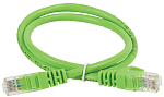PC02-C5EU-1M5 ITK Коммутационный шнур (патч-корд), кат.5Е UTP, 1,5м, зеленый