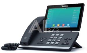 IP телефон YEALINK SIP-T57W, 16 аккаунтов, цветной сенсорный экран 7" 800х480, WiFi, Bluetooth, GigE, без видео, без БП, шт