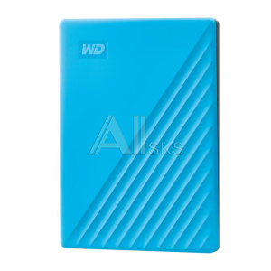 1376395 Внешний жесткий диск WESTERN DIGITAL My Passport 2Тб Наличие USB 2.0 Наличие USB 3.0 USB 3.2 Цвет синий WDBYVG0020BBL-WESN