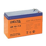 1197407 Delta HR 12-7.2 (7.2 А\ч, 12В) свинцово- кислотный аккумулятор
