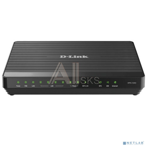D-Link DPN-124G/2S1U/A1A Беспроводной абонентский голосовой шлюз GPON ONT с 1 GPON-портом, 4 портами 10/100/1000Base-T, 2 FXS-портами и 1 USB-портом