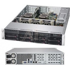 1496610 Supermicro SYS-6029P-WTR 2U, 2xLGA3647, 12xDDR4, 8x3.5, 2x1GbE, 1xM.2 PCIE, 6xPCIE x8, 2x1000W