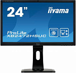 418162 Монитор Iiyama 23.6" XB2472HSUC-B1 черный VA LED 8ms 16:9 DVI M/M Cam матовая HAS Pivot 250cd 178гр/178гр 1920x1080 D-Sub DisplayPort FHD USB 5.8кг