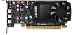 VCQP400BLK-1 PNY Nvidia Quadro P400 2GB GDDR5, 64-bit, PCIEx16 3.0, mini DP 1.4 x3, Active cooling, TDP 30W, LP, Bulk