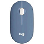 11005473 Мышь/ Logitech M350 Pebble Bluetooth Mouse - BLUEBERRY