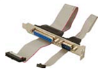 Кабель LPT / RS-232 для серии PCISA-PV, 24см