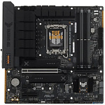 ASUS TUF GAMING B760M-PLUS WIFI II (Socket 1700, mATX, 4xDDR5(192GB),DP/HDMI, 1xPCIe 5.0x16/1xPCIe 4.0x4/1xPCIe 3.0, 1xLAN (2.5GbE), Wi-Fi, BT,4xSATA