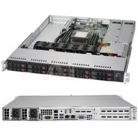 1597748 Серверная платформа SUPERMICRO SYS-1019P-WTR SYS-1019P-WTR 1U, 2x500W, 1xLGA3647, iC622, 6xDDR4, 10x2.5" Drive, 2x10GbE, IPMI, RMKit