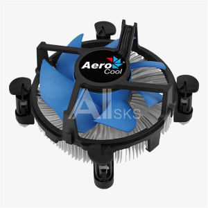 Aerocool BAS-B9SP (Retail) 80W / 3-Pin / PWM / Intel 115*/ push pin