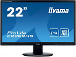 1076173 Монитор Iiyama 21.5" ProLite E2282HS-B1 черный TN+film LED 1ms 16:9 DVI HDMI M/M матовая 250cd 170гр/160гр 1920x1080 D-Sub FHD 3кг