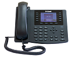 D-Link DPH-400GE/F2B , VoIP Phone with PoE support, 1 10/100/1000Base-T WAN port and 1 10/100/1000Base-T LAN port. Call Control Protocol SIP, Russian