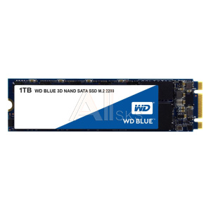 1221246 SSD жесткий диск M.2 2280 1TB TLC BLUE WDS100T2B0B WDC
