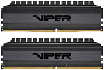 1808645 Память DDR4 2x32Gb 3000MHz Patriot PVB464G300C6K Viper 4 Blackout RTL PC4-25600 CL16 DIMM 288-pin 1.35В kit