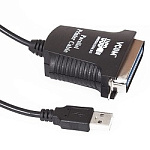1323805 VCOM VUS7052 Кабель-адаптер USB A (вилка) -> LPT (прямое подключение к LPT порту принтера) 1.8m