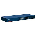 1315404 TENDA TEG1016G Коммутатор в стойку 16-Ports 10/100/1000 Base-T Gigabit Switch