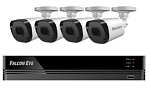 FE-104MHD KIT Dacha SMART FE-104MHD KIT ДАЧА SMART: Регистратор 4-х канальный+ Камеры: 4 улич., цилиндрические 1 МР+Разветвитель питания+4 кабеля для камер по 18 м. 1 SATA до