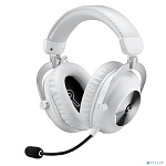 Наушники с микрофоном Logitech G Pro X 2 Lightspeed белый мониторные BT/Radio/3.5mm оголовье (981-001271)