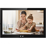 1829715 DAHUA DHI-VTH5341G-W Монитор видеодомофона IP 10-и дюймовый WiFi 2.4ГГц, черный, ёмкостной сенсорный экран, поддержка micro-SD до 265Гб, питание DC 1