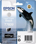 1037217 Картридж струйный Epson T7609 C13T76094010 серый (12000стр.) (25.9мл) для Epson SureColor SC-P600