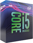 1000484706 Боксовый процессор APU LGA1151-v2 Intel Core i5-9600K (Coffee Lake, 6C/6T, 3.7/4.6GHz, 9MB, 95W, UHD Graphics 630) BOX