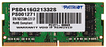 1195998 Модуль памяти для ноутбука SODIMM 16GB PC17000 DDR4 PSD416G21332S PATRIOT