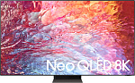3204716 Телевизор SAMSUNG 55" 8K QLED 7680x4320 нержавеющая сталь QE55QN700BUXRU
