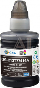 1776256 Картридж струйный G&G GG-C13T77414A черный (140мл) для Epson M100/105/200/205