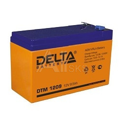 1380225 Delta DTM 1209 (9 А\ч, 12В) свинцово- кислотный аккумулятор
