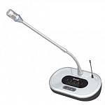 Микрофонный пульт председателя беспроводной clevermic BKR WCS-101C Silver (700Мгц) Микрофонный пульт председателя беспроводной clevermic BKR WCS-101C Silver (700Мгц)