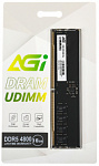 1942496 Память DDR5 16GB 4800MHz AGi AGI480016UD238 RTL PC5-38400 CL40 DIMM 288-pin 1.1В single rank Ret