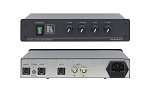 47778 Усилитель-распределитель Kramer Electronics [VM-9YC] Линейный 1:2 сигналов S-video (разъемы 4-pin и BNC) c регулировкой фазы, уровня и АЧХ, 320 МГц