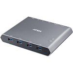 1000717287 Коммутатор ATEN 2-Port 4K DisplayPort USB-C KVM док станция/ 2-Port 4K DisplayPort USB-C KVM Dock Switch with Power Pass-Through 1000717287 Коммутатор ATEN 2-Port 4K DisplayPort USB-C KVM док станция/ 2-Port 4K DisplayPort USB-C KVM Dock Switch with Power Pass-Through